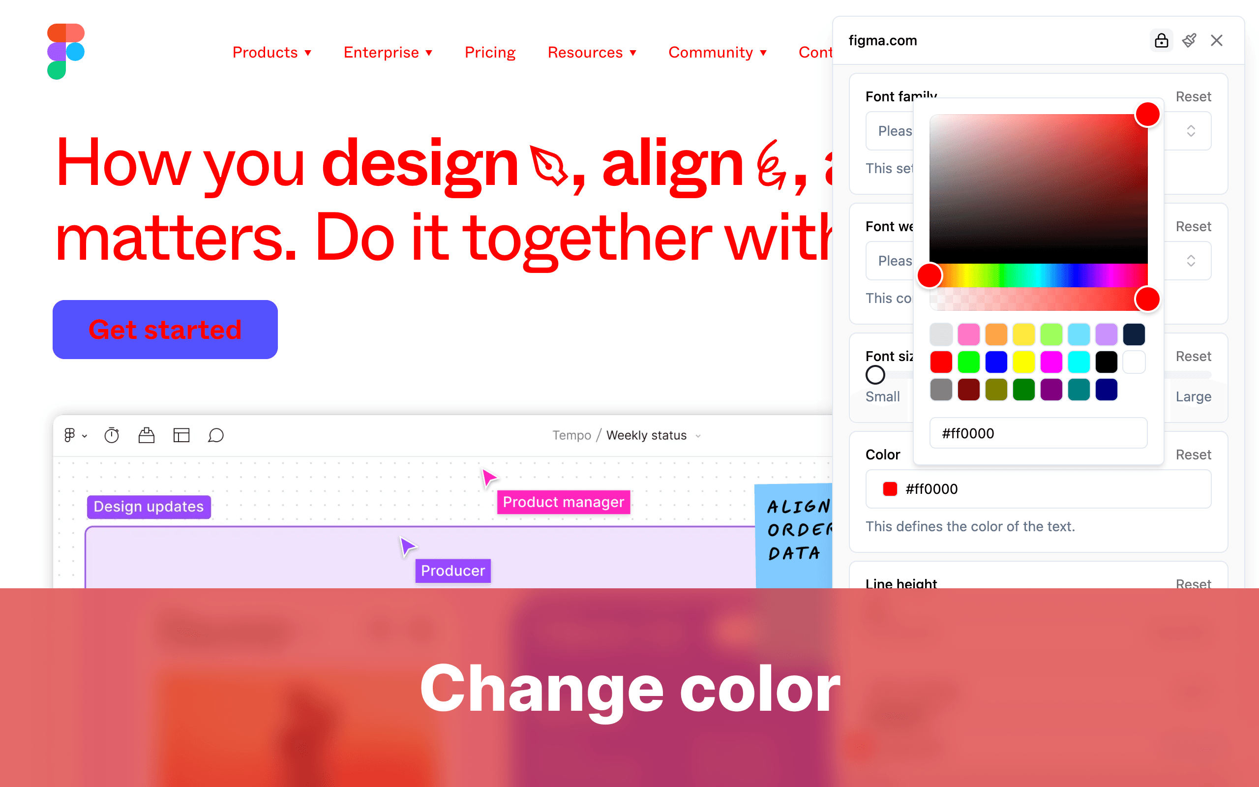 BetterFont change color